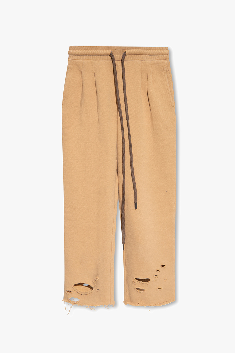 Must Haves Stadium Shorts Beige Cotton sweatpants R13